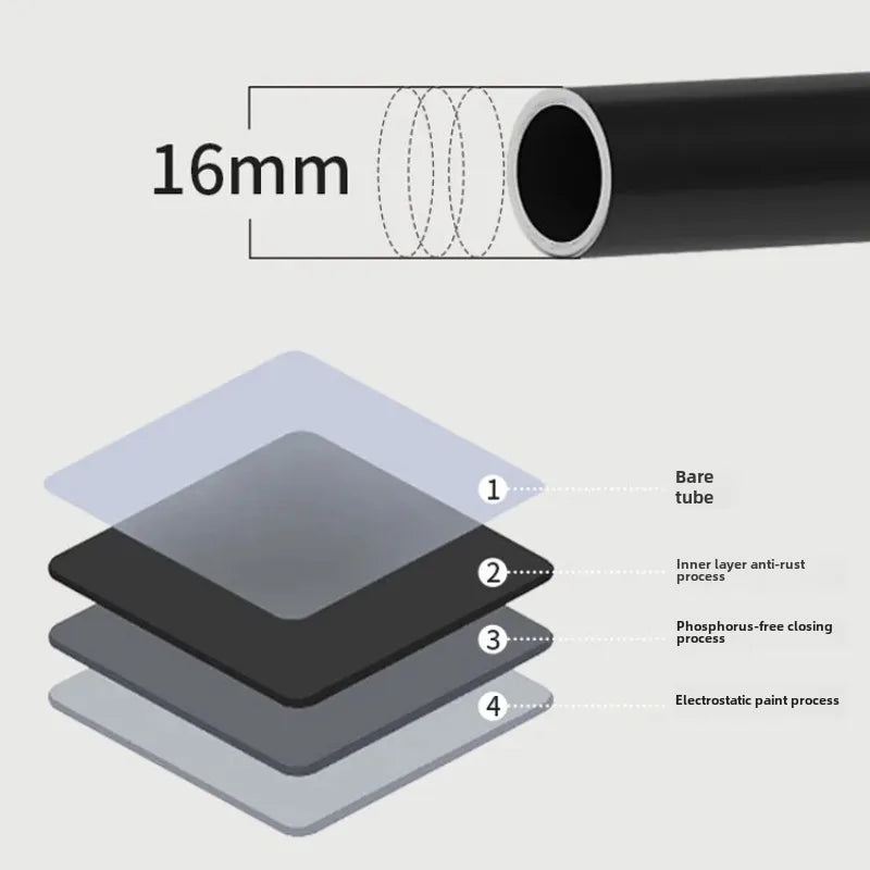 Suport Dublu 2 în 1 Cuier și Pantofar, 6 Polițe, Metal Dur și Rezistent 96x28x162 cm