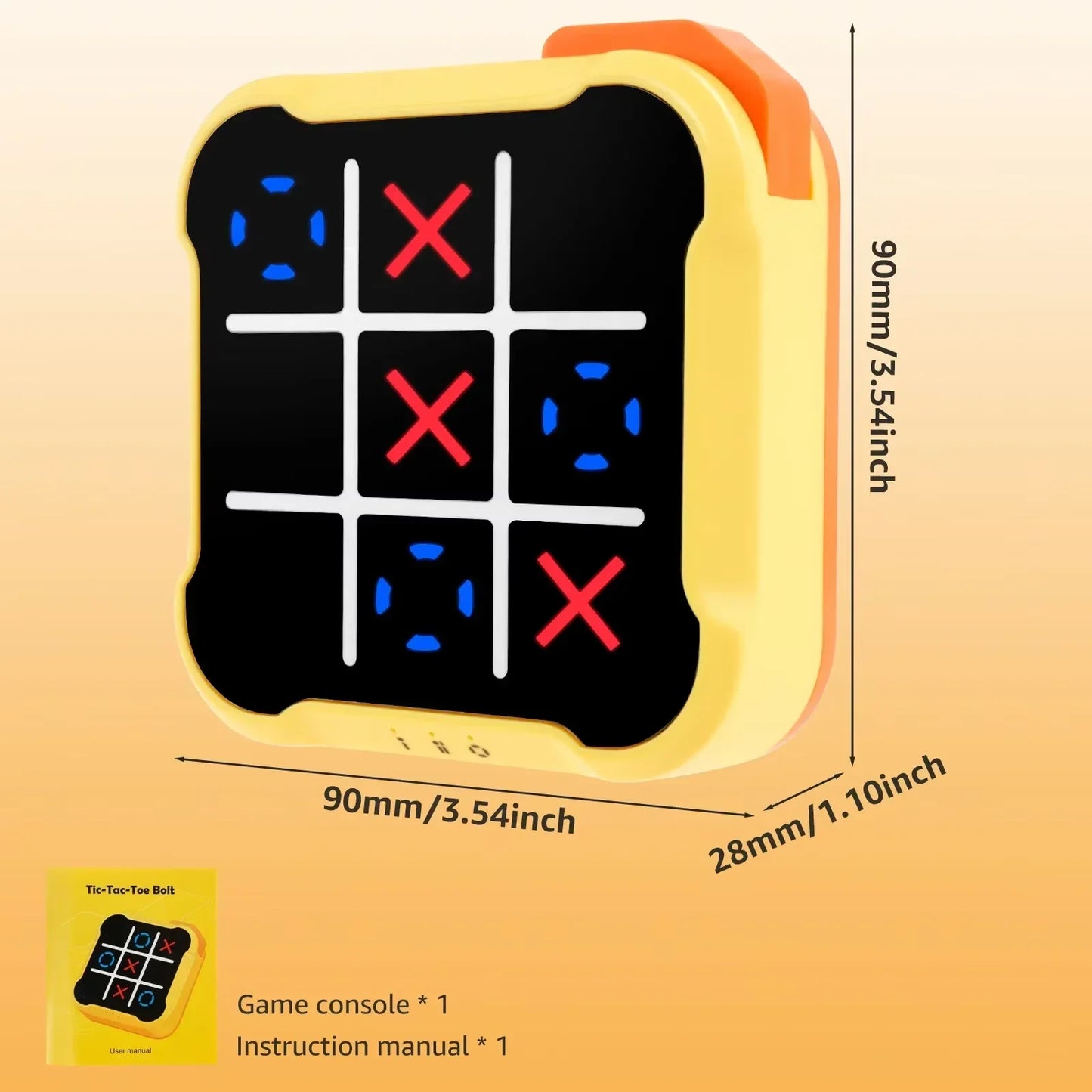 Joc Electronic Tic-Tac-Toe, X și 0, pentru Stimularea Memoriei și a Cogniției