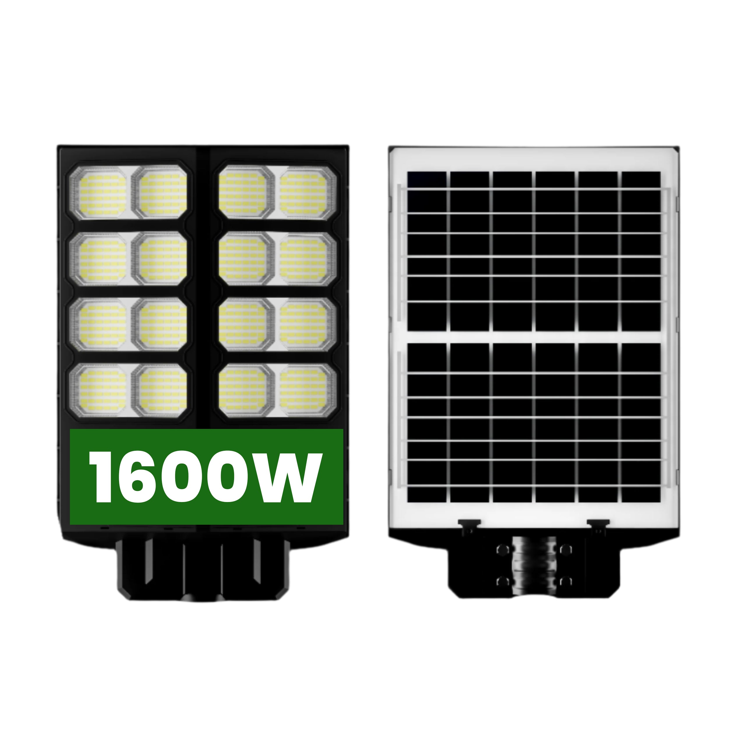 Lampă Solară LED Dubla 1600W Jortan cu Telecomandă și Suport Metalic