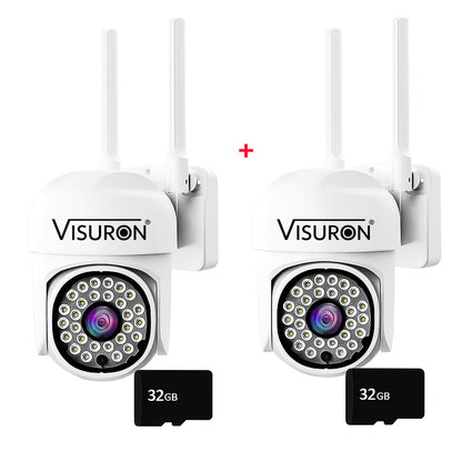 Cameră de Supraveghere Visuron® 3Mp de Exterior Wifi + Card 32GB Cadou