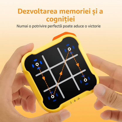 Joc Electronic Tic-Tac-Toe, X și 0, pentru Stimularea Memoriei și a Cogniției