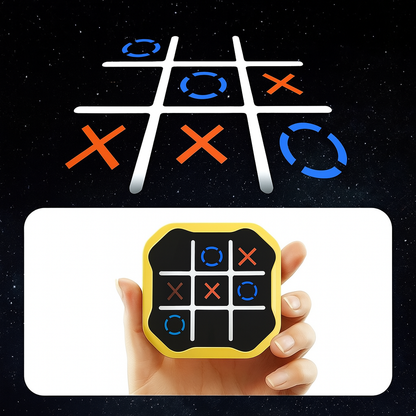 Joc Electronic Tic-Tac-Toe, X și 0, pentru Stimularea Memoriei și a Cogniției