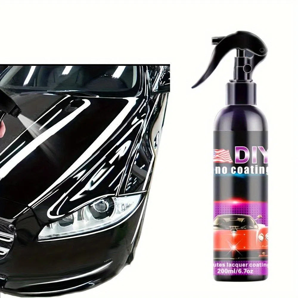 Acoperire cu nano ceramică, spray de ceară pentru mașină, agent de vopsea auto 200 ml