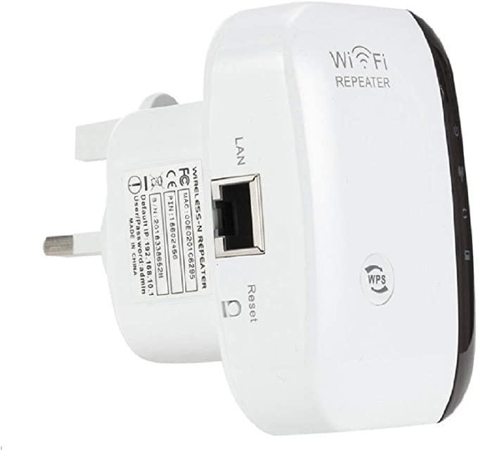 Amplificator Rețea Semnal Wireless-N WiFi Repeater – Extindeți și Îmbunătățiți Semnalul Wireless