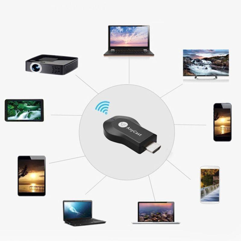 AnyCast Media Player HDMI Full HD, Wi-Fi, Compatibil iOS/Android/Windows