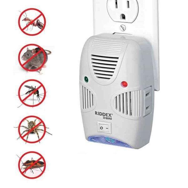 Aparat Electric Antiinsecte și Rozătoare RiddexQuad Pest Repelling Aid, Suprafață 150 mp