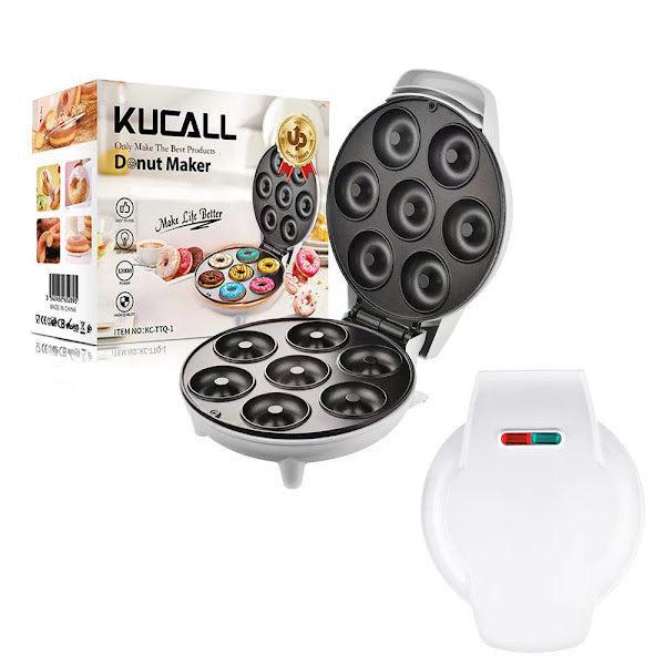 Aparat Electric pentru 7 Gogoși Sonifer Donut Maker, 750W, Plăci Antiaderente