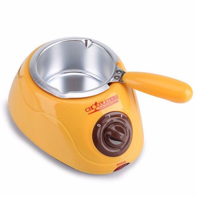 Aparat de Topit Ciocolată Chocolatiere cu Set Fondue Inclus, 20W, Tavite și Accesorii