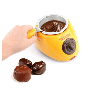 Aparat de Topit Ciocolată Chocolatiere cu Set Fondue Inclus, 20W, Tavite și Accesorii