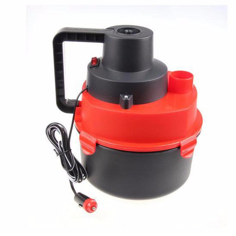 Aspirator Auto Vacuum Wet-Dry 12V cu 4 Accesorii, Compact și Puternic