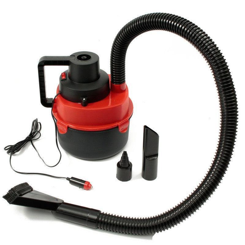 Aspirator Auto Vacuum Wet-Dry 12V cu 4 Accesorii, Compact și Puternic