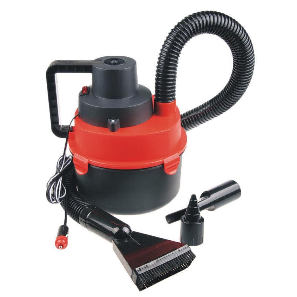 Aspirator Auto Vacuum Wet-Dry 12V cu 4 Accesorii, Compact și Puternic