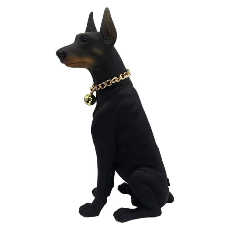 Boxă Portabilă Wireless Bluetooth Tip Doberman, 10W cu Microfon și Baterie Reîncărcabilă