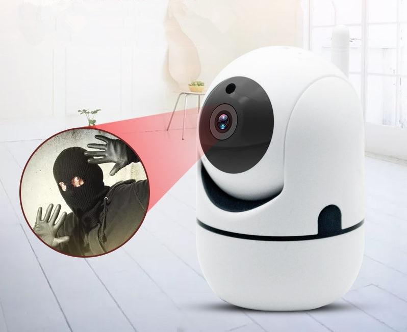 Camera IP Smart-EVA, WI-FI, HD 720P, Senzor de Mișcare, Rotire 360° cu Aplicație pe Telefon