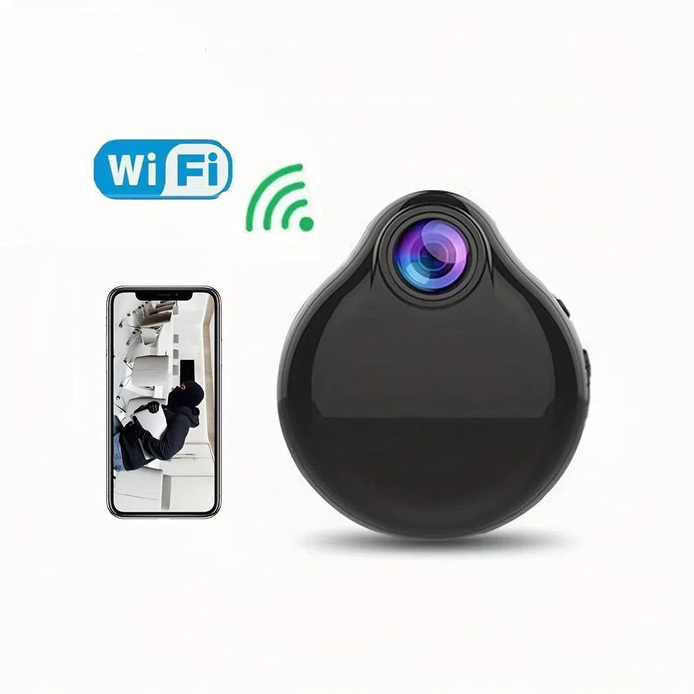 Cameră Inteligentă Wireless WiFi cu Unghi 360°, Vedere Nocturnă HD