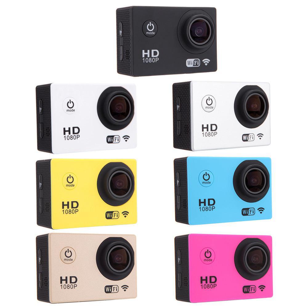 Camera Sport Subacvatică FullHD 1080P, 12MP, WIFI, 140° Wide Angle