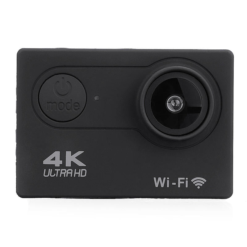 Camera de Acțiune 4K Wi-Fi, Unghi 170°, Submersibilă până la 30m, Pachet Complet cu Accesorii