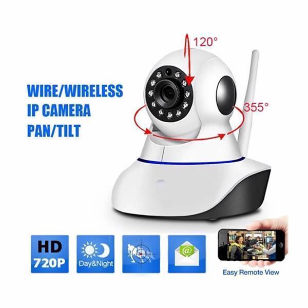 Camera de Supraveghere HD IP WiFi 360Eye, Pan/Tilt, Night Vision, Wireless