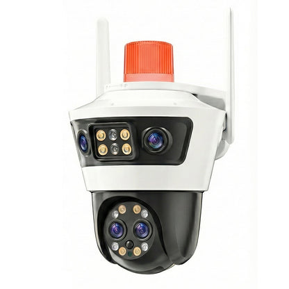 Camera de Supraveghere Jortan 7 Wifi, 12 Megapixeli, Rezolutie 4K, Night Color, Smart Tracking, Alarma