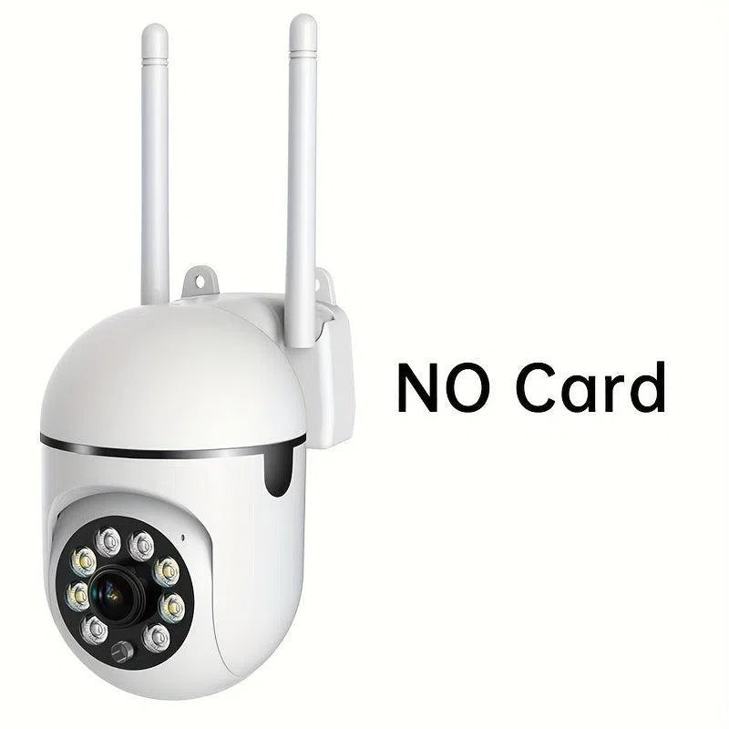 Cameră wireless de securitate cu vedere de noapte colorată completă, 1080p HD, audio bidirecțional, pan/tilt/zoom