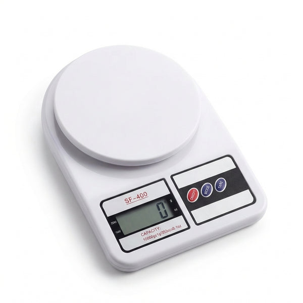 Cântar Electronic de Bucătărie de Înaltă Precizie, 10kg, Funcție Tara, Afișaj Digital LCD