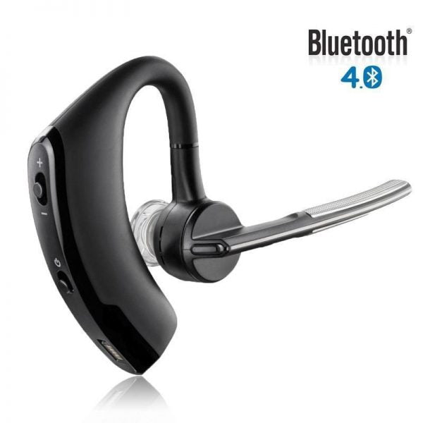 Cască Bluetooth Usmart V8, Wireless, Microfon HD, Anulare Zgomot, Negru