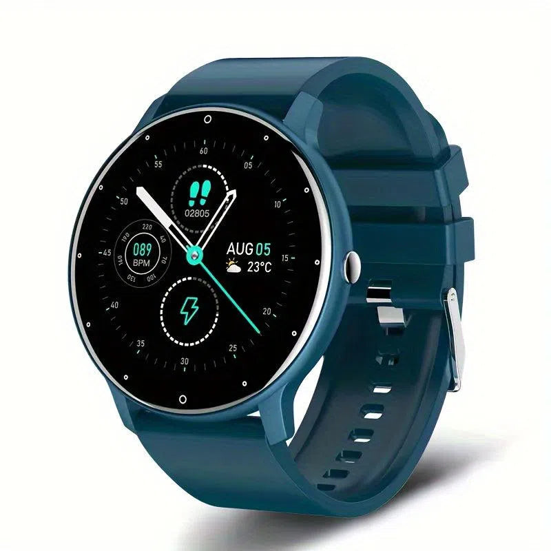 Ceas Inteligent cu Apeluri Telefonice - Smartwatch pentru Femei și Bărbați, Monitorizare Somn, Mod Multi-Sport, Control Vocal AI