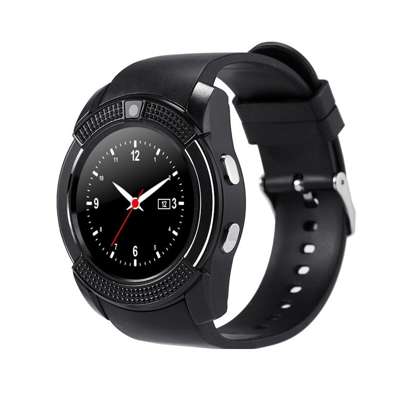 Ceas Smart-Watch V8 cu Ecran Tactil 1,3 Inch, Cameră, Suport GSM și Funcții Avansate