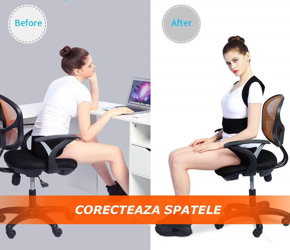 Centura Corectoare Spate, pentru Indreptarea Coloanei, Royal-Back