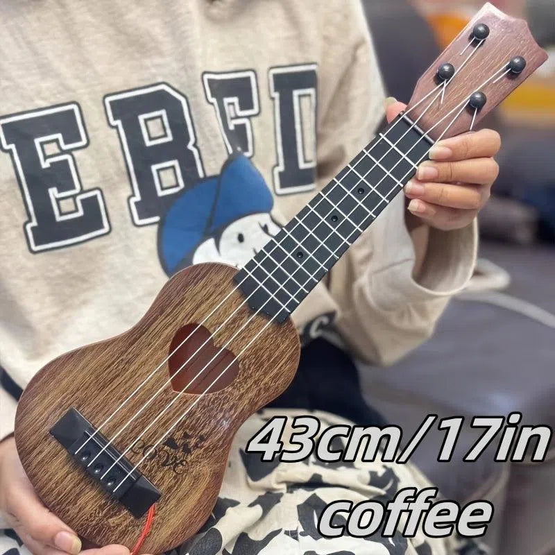 Chitară de jucărie Ukulele pentru copii, cadou de Halloween, Crăciun și Ziua Recunoștinței