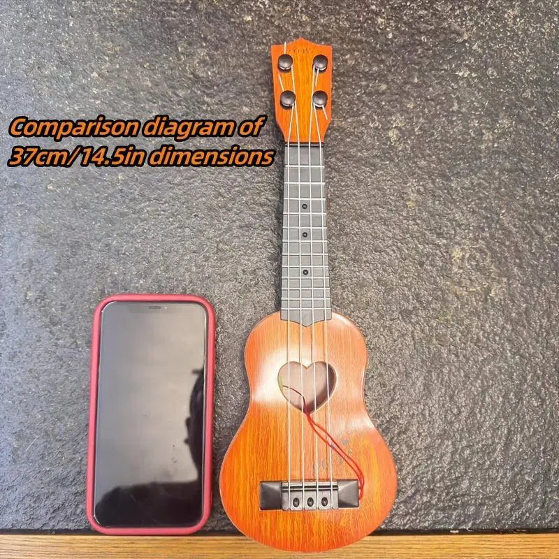 Chitară de jucărie Ukulele pentru copii, cadou de Halloween, Crăciun și Ziua Recunoștinței