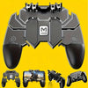 Controler de jocuri mobil pentru iPhone și Android, gamepad ergonomic cu joystick și buton sensibil de tragere