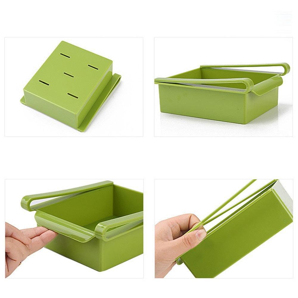 Cutie de Depozitare pentru Frigider, Compactă și Ventilată, Dimensiuni 5 x 15 x 12 cm