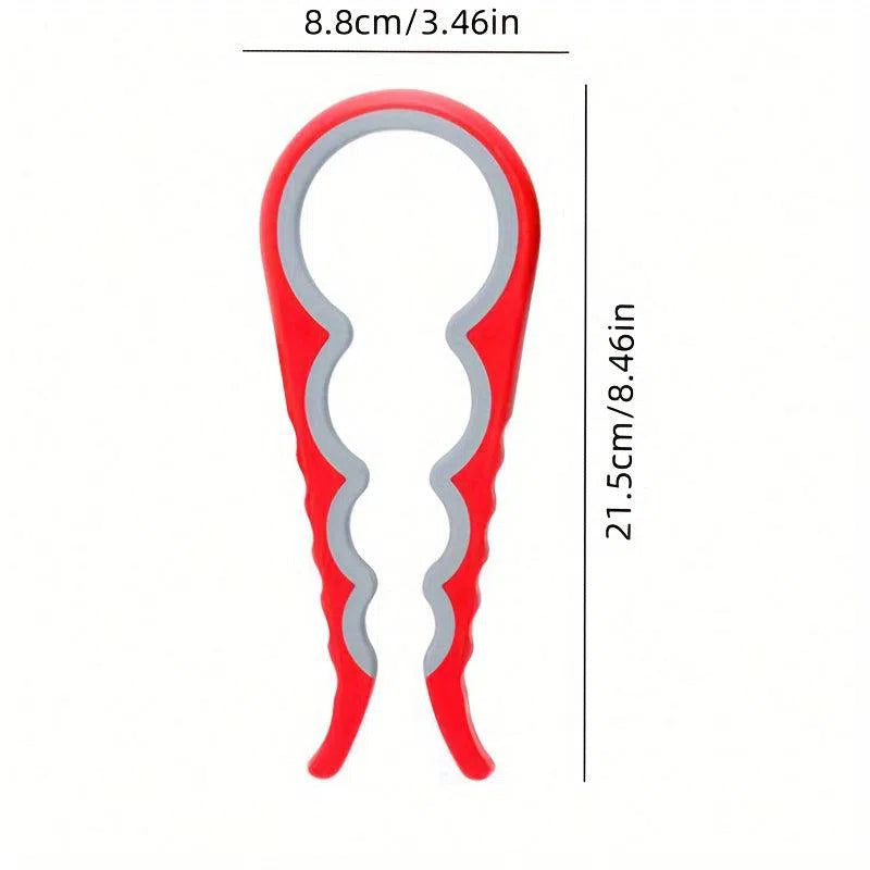 Deschizător de borcane 4 în 1 - ideal pentru mâini slabe, vârstnici și persoane cu artrită, ustensilă ușor de utilizat