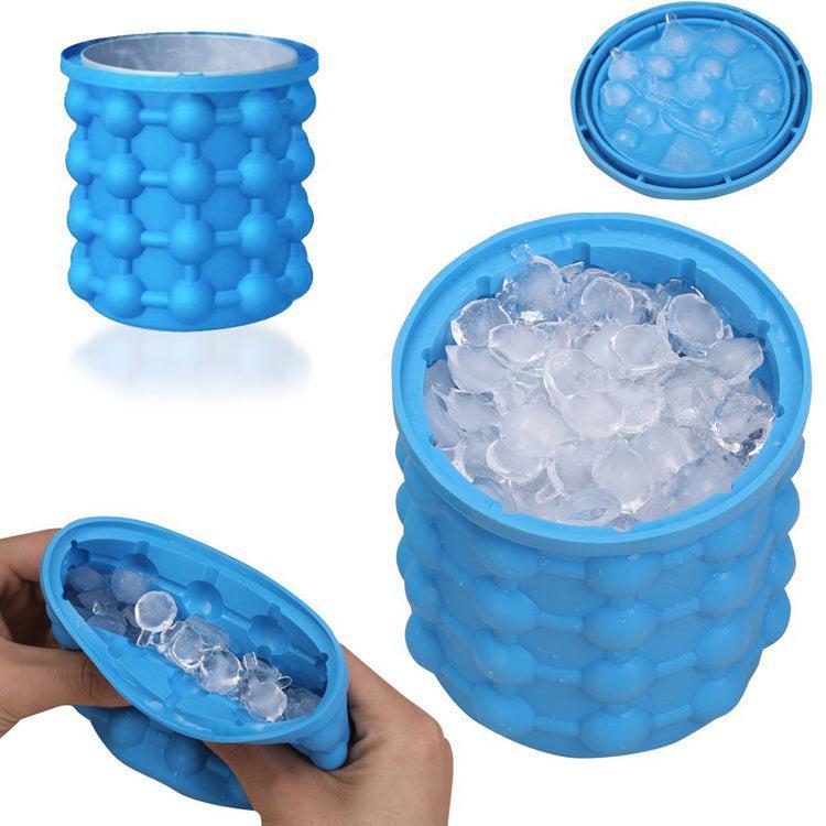 Frapieră din silicon Ice Cube Maker, 120 cuburi, design compact și multifuncțional