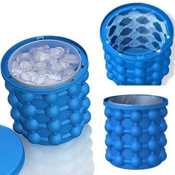 Frapieră din silicon Ice Cube Maker, 120 cuburi, design compact și multifuncțional