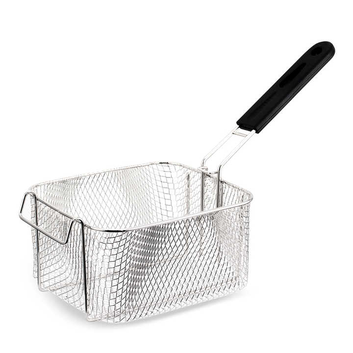 Friteuză Electrică RAF 5.5L – Oțel Inoxidabil, 2500W, Termostat Reglabil, Recipient Detasabil