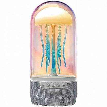 Lampă Meduză Dansatoare cu Boxă Bluetooth, 7 Culori LED, Reîncărcabilă, Veioză Atmosferică pentru Relaxare