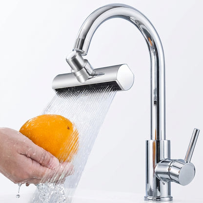 Extensie Robinet Universală Tip Cascadă cu 3 Moduri de Jet, Rotire 360° și Funcție Anti-Stropire