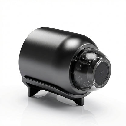 Mini Cameră de Supraveghere WiFi X5, Full HD 1080p, Night Vision, Audio-Video, Ascultare în Timp Real, Negru