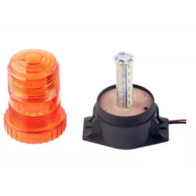 Girofar LED SMD 12-24V VS 0180, Lumina Portocalie