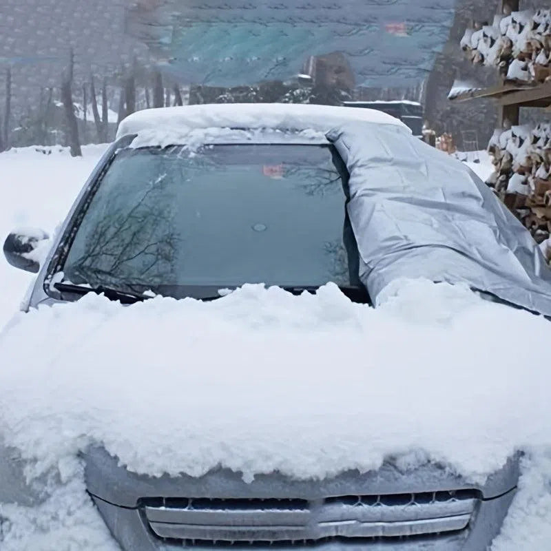 Husă pliabilă pentru parbriz - Protecție împotriva zăpezii, soarelui și ploii