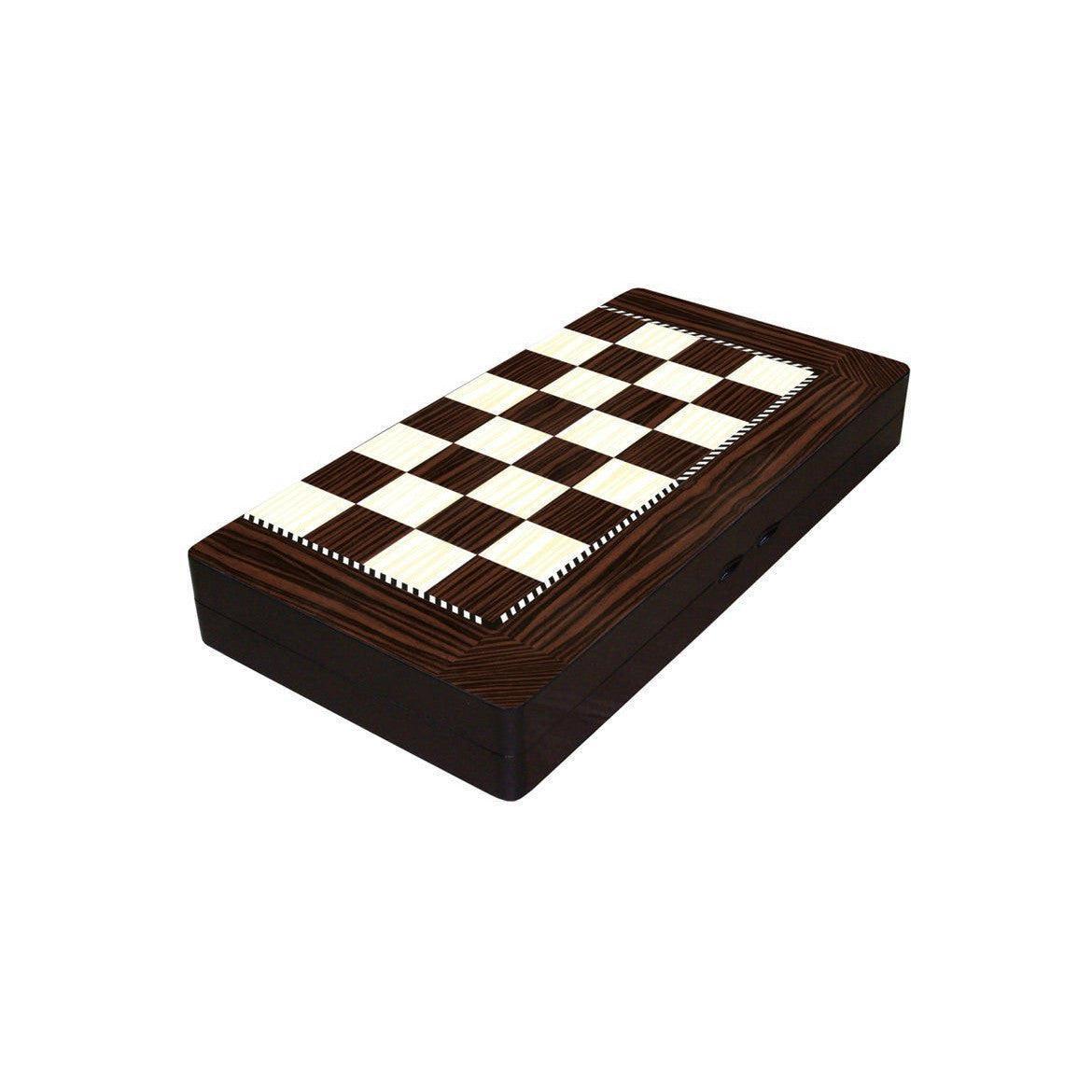 Joc de Table din Lemn Backgammon Yenigun Luxury Style