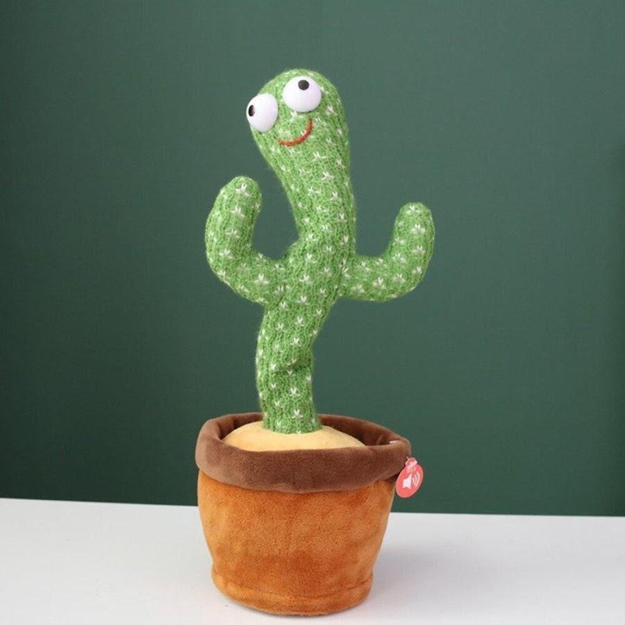 Jucărie de Plus - Cactus Dansator Interactiv