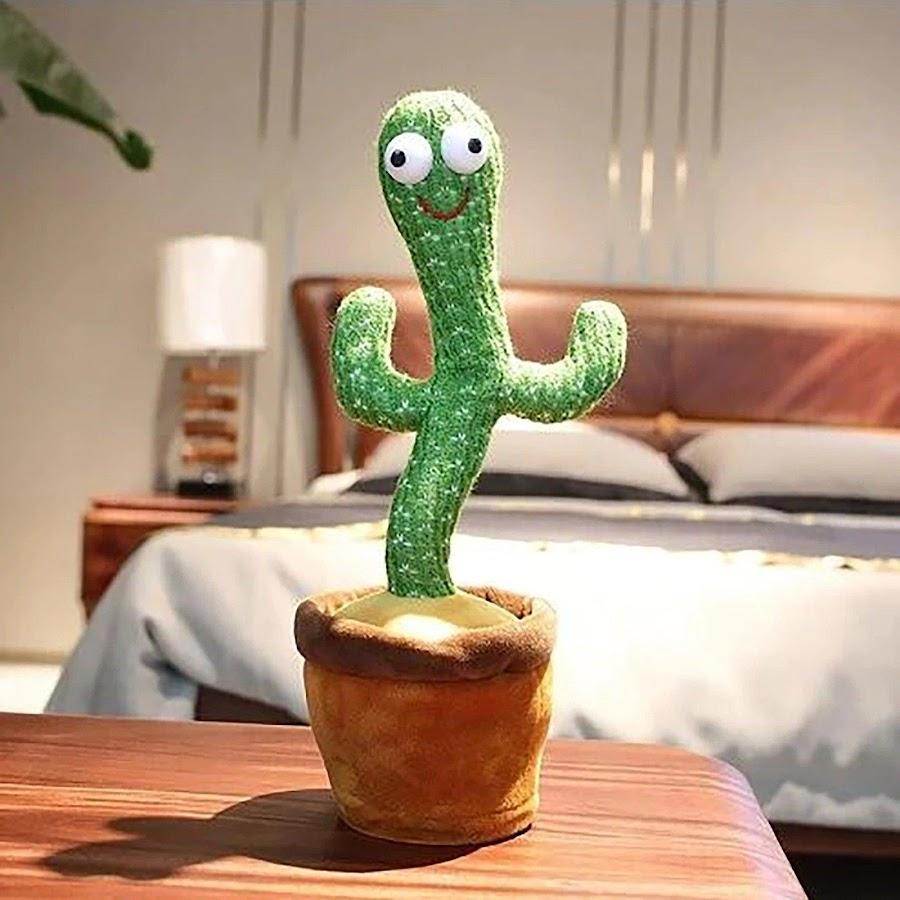 Jucărie de Plus - Cactus Dansator Interactiv