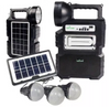 Kit Panou Solar cu Acumulator LiIon, Radio FM, Bluetooth și 3 Becuri LED SMD Incluse