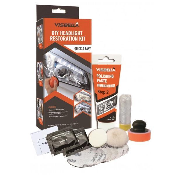 Kit polish pentru faruri VISBELLA HEADLIGHT - Restaurare faruri auto