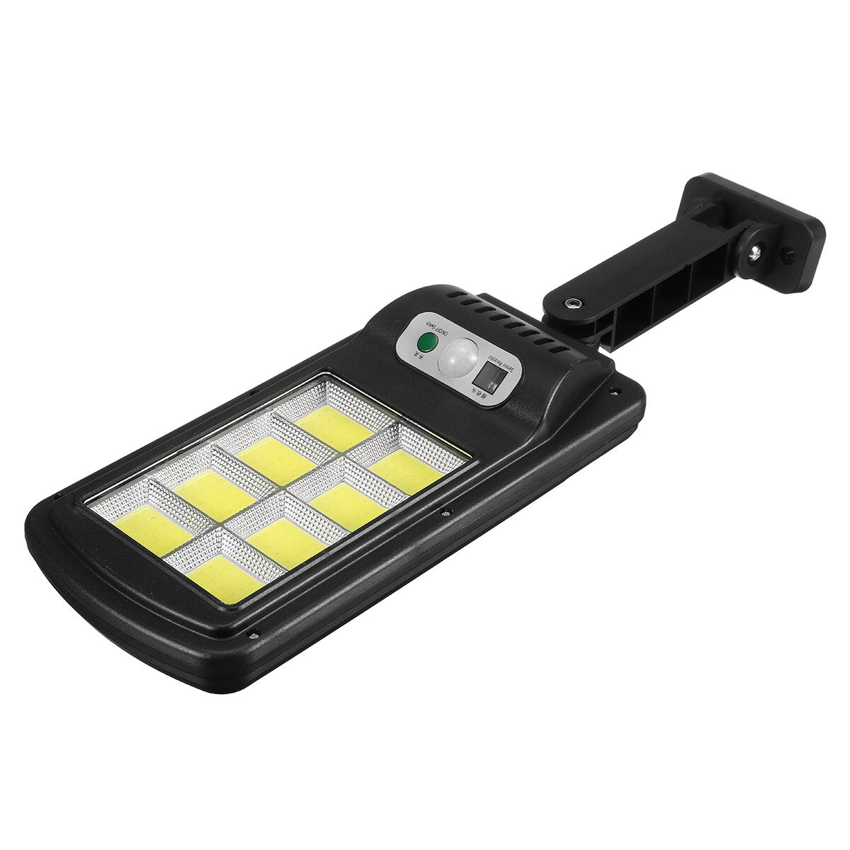 Lampa LED Solară COB 160 LED-uri cu Senzor de Mișcare, Autonomie 12-14 ore, IP65