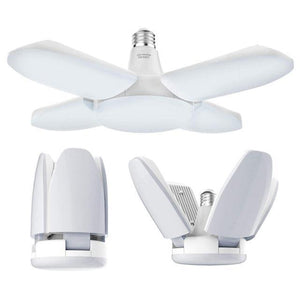 Lampa LED cu 4 Brațe Mobile Ajustabile, Fan Blade, E27, 3000K, 60W