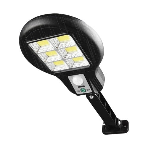 Lampa solară 48 LED COB, 60W cu senzor de mișcare și telecomandă inclusă